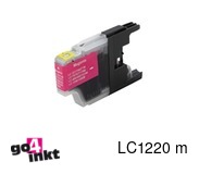 Compatible inkt cartridge LC-1220m, LC1220m voor Brother, van Go4inkt