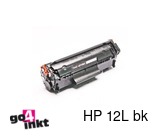 Huismerk HP 12L bk, Q2612L toner compatible