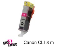 Compatible inkt cartridge CLI-8 m voor Canon, van Go4inkt