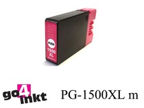 Compatible inkt cartridge PGI-1500XL M voor Canon, van Go4inkt