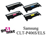 Samsung CLT-P406C/ELS bk/c/m/y toner compatible (4 st)