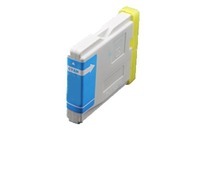 Compatible inkt cartridge LC-1000c, LC1000c voor Brother, van Go4inkt