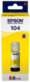 Epson 104 yellow inktflesje origineel