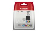 Canon CLI-551 bk/c/m/y  inktpatroon origineel (4 st)