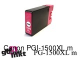 Compatible inkt cartridge PGI-1500XL M voor Canon, van Go4inkt