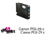 Compatible inkt cartridge PGI-29 c voor Canon, van Go4inkt