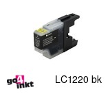 Compatible inkt cartridge LC-1220bk, LC1220bk voor Brother, van Go4inkt