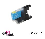 Compatible inkt cartridge LC-1220c, LC1220c voor Brother, van Go4inkt