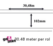 Brother compatible labels 102 mm x 30.48 m (DK-22243) (10 st)