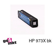 Huismerk HP 973X bk inktpatroon compatible