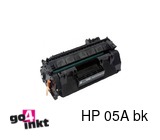 Huismerk HP 05A bk, CE505A toner compatible