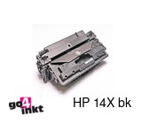 Huismerk HP 14X, CF214X bk toner compatible