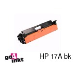 Huismerk HP 17A, CF217A bk toner compatible