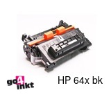Huismerk HP 64X bk, CC364X toner remanufactured