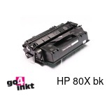 Huismerk HP 80X bk, CF280X toner compatible
