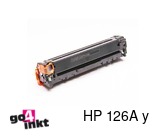 Huismerk HP 126A y, CE312A toner compatible