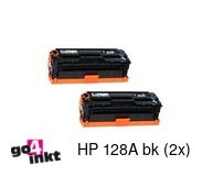 Huismerk HP 128A bk duo pack toner compatible (2 st)