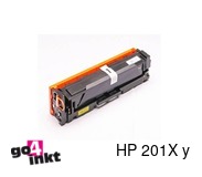 Huismerk HP 201X y, CF402X toner compatible