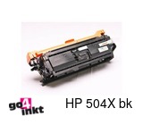 Huismerk HP 504X bk, CE250X BK remanufactured