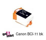 Compatible inkt cartridge BCI-11 bk voor Canon, van Go4inkt