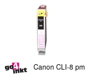 Compatible inkt cartridge CLI-8 pm voor Canon, van Go4inkt