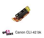 Compatible inkt cartridge CLI-42 bk voor Canon, van Go4inkt