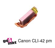 Compatible inkt cartridge CLI-42 pm voor Canon, van Go4inkt