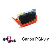 Compatible inkt cartridge PGI-9 y voor Canon, van Go4inkt