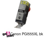Compatible inkt cartridge PGI-555XXL bk voor Canon, van Go4inkt