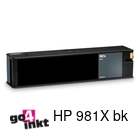 Huismerk HP 981X bk, L0R12A inktpatroon compatible