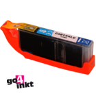 Compatible inkt cartridge CLI-581XXL c voor Canon, van Go4inkt