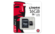 Kingston Class 10 SD 16GB MicroSDHC + adapter (SDC10G2/16GB)