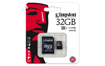 Kingston Class 10 SD 32GB MicroSDHC + adapter (SDC10G2/32GB)