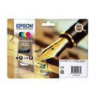 Epson T1636, 16XL multipack inktpatronen origineel (4 st)