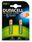 Duracell Rechargeable AAA 900mAh batterijen (HR03/DX2400) oplaadbaar (per 2)