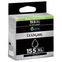 Lexmark 155XL bk inktpatroon origineel