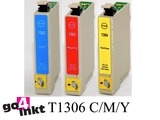Epson T1306 (T1302/03/04) inktpatroon huismerk (3 st)