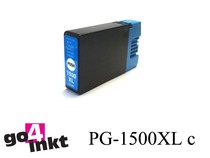 Compatible inkt cartridge PGI-1500XL C voor Canon, van Go4inkt