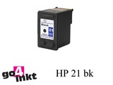Huismerk HP 21bk inktpatroon remanufactured