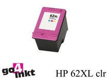Huismerk HP 62 clr inktpatroon remanufactured