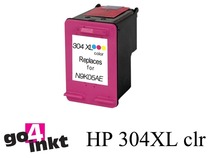Huismerk HP 304XL clr inktpatroon remanufactured