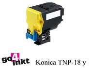 Konica Minolta TNP-18 Y y toner compatible