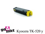 Kyocera/Mita 1T02HJAEU0, TK520Y toner remanufactured