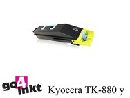 Kyocera TK-880 Y y toner compatible