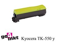 Kyocera TK-550 Y y toner compatible