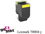 Lexmark 700H4 y 3000 paginas toner compatible