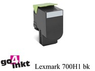 Lexmark 700H1 bk 4000 paginas toner compatible