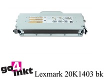 Lexmark 20K1403 bk toner remanufactured