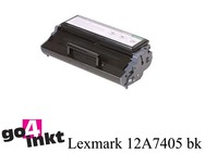 Lexmark 12A7405 bk toner remanufactured
