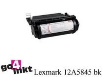 Lexmark 12A5845 bk toner remanufactured
